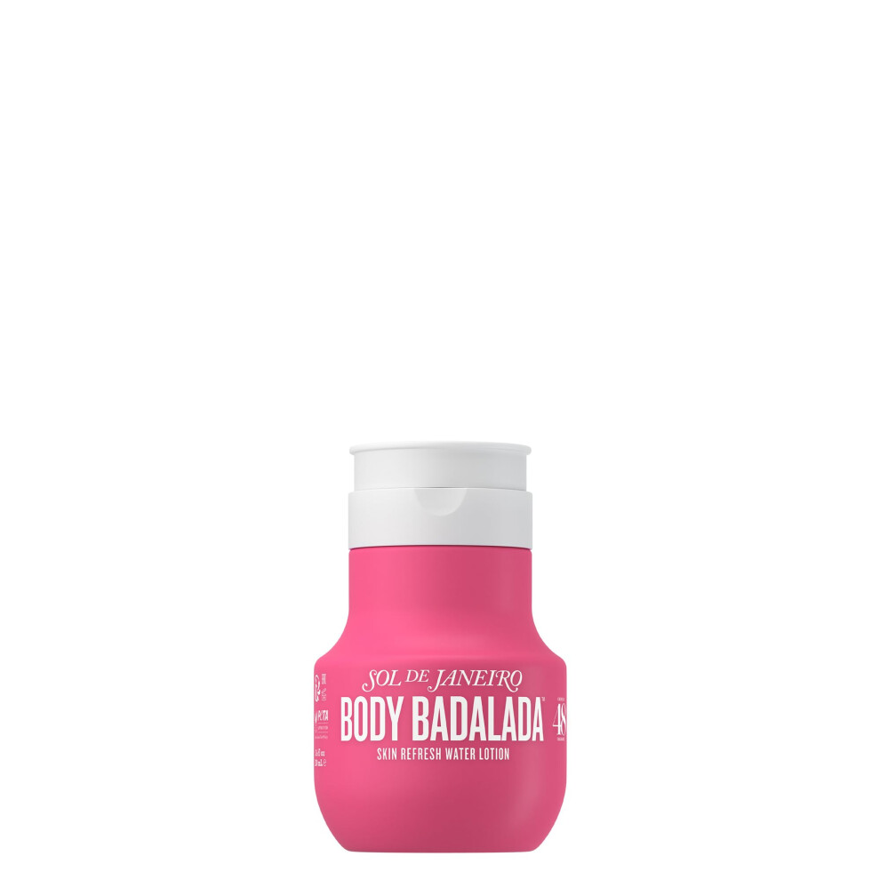 Sol De Janeiro Body Badalada |Skin Refresh Water Lotion |Cheirosa 48 Fragrance | Travel Size | 3.3 Fl Oz.