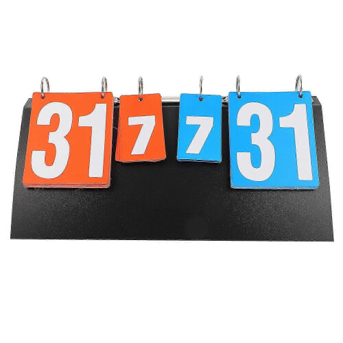 Steel material scoreboard for table tennis with 4-display PVC panel 2