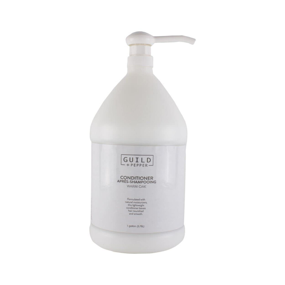 Gilchrist & Soames Guild + Pepper Conditioner - 1 Gallon - Lightweight, All Hair Types, Zero Parabens, Sulfates, And Phthalates