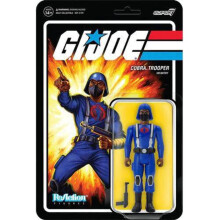 Super7 G.I. Joe Cobra Trooper H-Back (Braun) 3,75 Zoll ReAction Figur