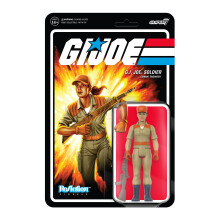 Super7 G.I. Joe Ingegnere Femminile con Capelli Castani - Action Figure 3.75" con Accessorio