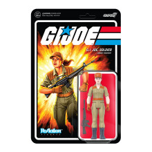 Super7 G.I. Joe Kvinnlig Stridsingenjör Ponytail - 3.75" Actionfigur med Tillbehör