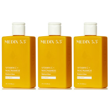 MEDIX Radiant Glow Vitamin C Body Wash met Niacinamide | Citrus Geurige, Zachte Lichaam & Gezichtsreiniger