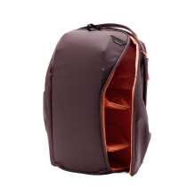 Mochila Peak Design Everyday Zip 20L, Eclipse, Cierre de 270 Grados, Bolsillos Laterales, Divisores FlexFold, Para Laptop de 15"