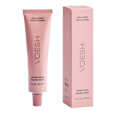 VOESH Vegan Hand Balm Fikon & Amber 1 oz - K-Beauty Handkräm för Torra Händer - Snabbabsorberande Fuktkräm med Gurkmeja Mango