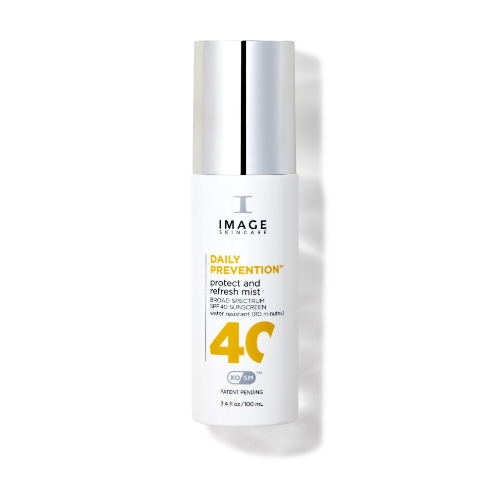 Image Skincare Daily Prevention Protect & Refresh Mist, Spf 40 Broad Spectrum Sunscreen Spray, 3.4 Fl Oz