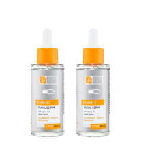 Global Beauty Care Vitamin C Facial Serum - 1.7 fl oz / 50 mL - 2 Pack