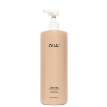 OUAI Thick Hair Shampoo - Salonstorlek Hydrating Shea Butter Shampoo för tjockt, frizzigt hår