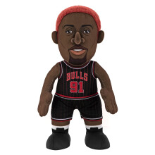 Bleacher Creatures Chicago Bulls Dennis Rodman 10" Plush Figur - NBA Legenden för lek eller visning