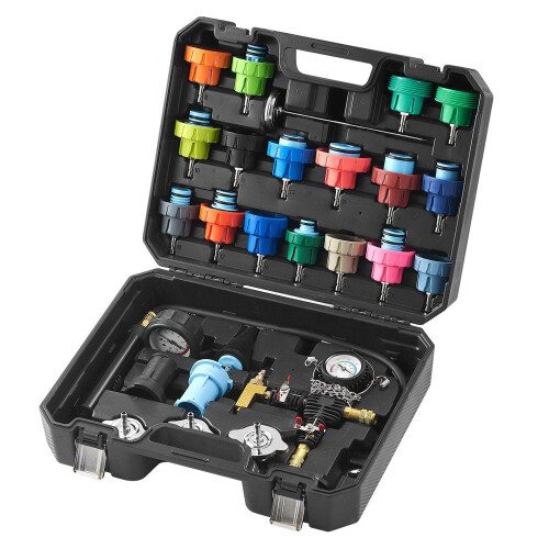 VEVOR VEVOR 28-teiliges Kühlerdruckprüfer-Set mit Adaptern