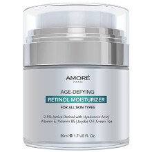 Retinol 2.5% Hoogwaardige Anti-Aging Hydraterende Crème (1.7 Fl. Oz.), Zilver