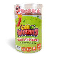 FoxMind Can of Worms Quick Math Game, On The Go Educational Preschool Game for Kids, 15 Minute Worm Toy Kids Board Games, Family Games and More