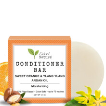 /liv/ Nature Barras Acondicionadoras Desenredan, Fortalecen & Hidratación | Sin Parabenos & Sulfatos | Vegan