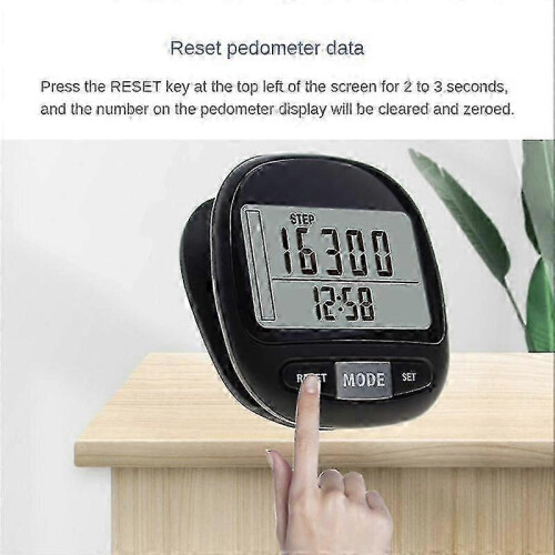 Fitness tracker for walking with strap and memory 2