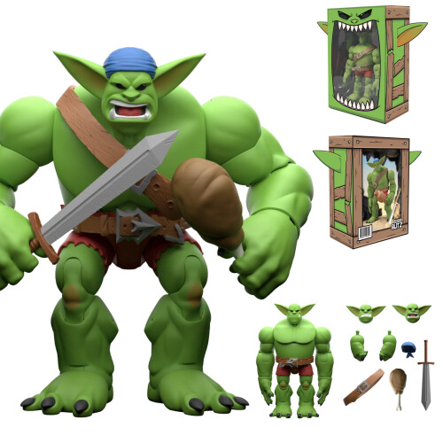 Plunderlings Plunderstrong Raider Blitz 1:12 Action Figur, Lone Coconut, Hangry Brawler, 3 Magnete Köpfe