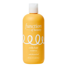 Function of Beauty Coily Hair Shampoo, 11 oz - Flaxseed Oil & Jamaican Black Castor Oil, Sulfate-Free