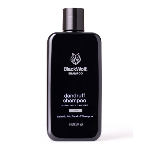 Black Wolf Anti-Dandruff Shampoo - Avancerad Formulering för Klåda & Flagnande Hårbotten