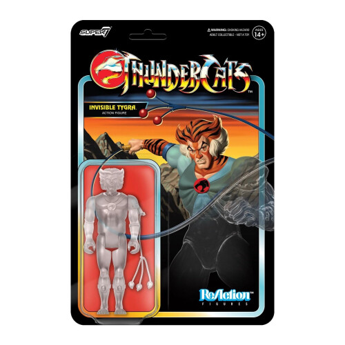Super7 Unsichtbarer Tygra Thundercats Reaction Actionfigur