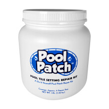 Kit de Reparación y Adhesivo para Azulejos de Piscina 3 lb - Fáciles de Mezclar y Aplicar - Secado Rápido
