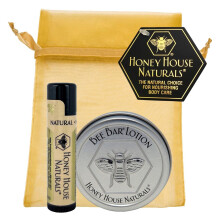 Coffret Cadeau Honey House Naturals, Naturel, 2 Pièces