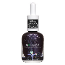 Nailtopia Bio-Sourced Esmalte de Uñas Sin Chips Colección Disney, Maleficent, 0.41 oz - Natural - Vegano - Secado Rápido -