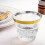Kids dishwasher safe glasses for water drinking plastic PC 5