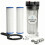 Kaltwasserfilter-System, 10" Gehäuse mit 3/4" NPT-Anschlüssen, 2 50 Mikron Filter 1