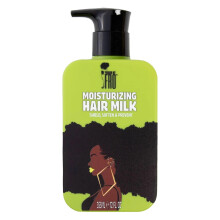 Pardon My Fro Leche Hidratante para el Cabello - Control de Frizz para Rizos y Espirales - 12 fl oz