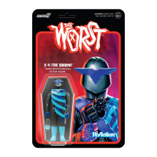 Super7 The Worst X-4 (Infared) - 3,75" Actionfigur mit Zubehör und Retro-Spielzeug