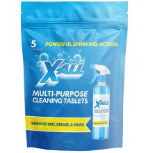 Tabletas de Limpieza Multiusos X-ALL - Brillo Sin Rayas y Limpieza Profunda en Todas las Superficies, 5x Tabletas