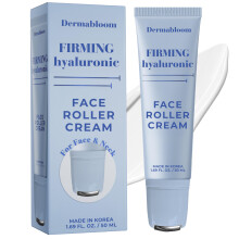 Dermabloom Hyaluronzuur Gezichts- & Halsroller Crème - Huidverstevigend & Tightening