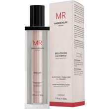 Maison Rouge Brightening Face Serum by Codeage - Glutathione Serum, Vitamin C, E, Hyaluronic Acid, Collagen - Radiance Enhancing - Parabens and Sulfat