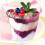 Clear 100ml dessert cups 10pcs for party sweets buffet 4
