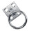 Stall tie ring for horse - metal plating rust proof hitching 5