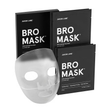 JAXON LANE BRO MASK Koreansk Ansiktsmask för Män: Premium Ansiktsmask för Män med Hydrogel, Vitamin C & E, Återfuktande