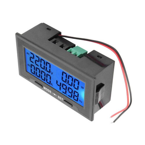 AC voltage tester for energy panel with digital LCD display L6VSK 1
