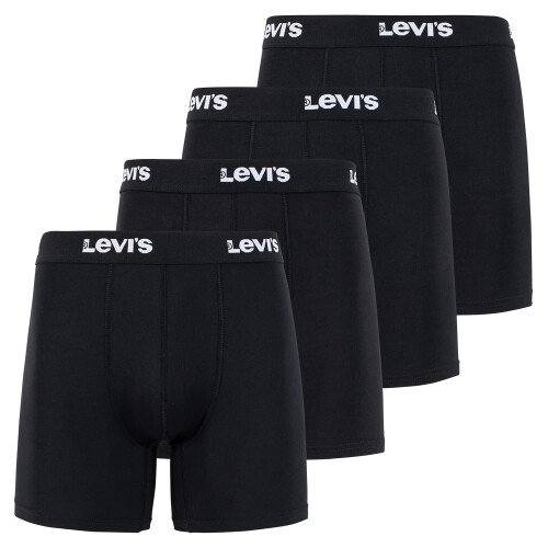 Levi's Levi's Ropa Interior para Hombre Boxer Brief Microfibra Ultra Suave 4 Pack