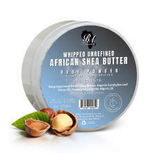 RA Cosmetics Crema de Manteca de Karité Batida para Bebés - 6oz | 100% Pura y Natural de África