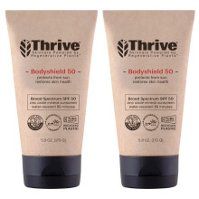 Crème Solaire Respectueuse des Récifs SPF50 - Conforme à la Loi 104 d'Hawaii - Zinc Minéral Non-Nano - Vegan, (164g (Pack de 2))