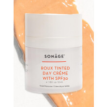 Sonage Roux Tinted Moisturizer with Zinc Oxide SPF 30 Natural Mineral Sunscreen | Lightweight Sheer Coverage, No Whitecast