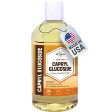 33RD PARALLEL SOAP CO. Capryl Glucoside Vätska (8 oz) Växtbaserad - DIY Hudvård
