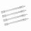 100mm Chrome Tyre Valve Extender Kit 13