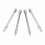 100mm Chrome Tyre Valve Extender Kit 20