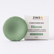 ZWS Essentials Bloom Conditioner Bar, Veganer fester Conditioner für Haarwachstum & Kopfhautgesundheit