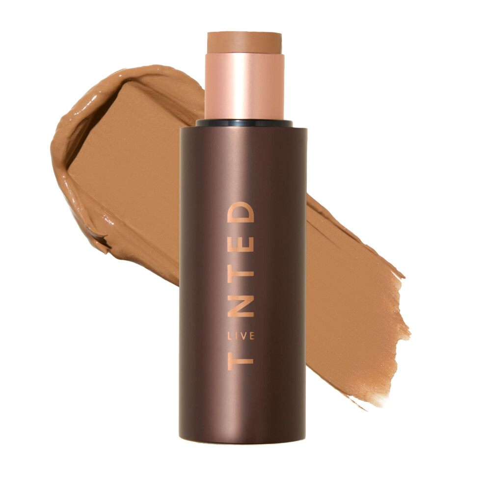 Live Tinted Huestick Complexion Stick - Medium-To-Full Buildable Coverage - Soft Matte Finish - Multitasking Makeup Stick - Lightweight, Creamy Formul