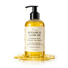 Botanisk Body Glow Oil - Växtbaserat Lysterolja för Strålande, Slät, Fuktig Hy