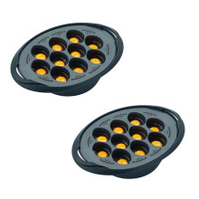 Cuociuova 10 Uova Cuociuova SteamEGGS MAX - per Bimby TM6 Accessori - Cuociuova In Camicia - Accessori per Bimby
