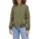 Levi's Levi's Dames Poly Bomberjack met Contrast Ritszakken, Legergroen, X-Small 1