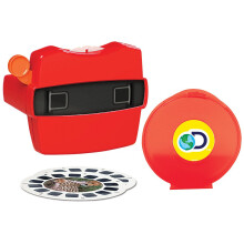 VIEW-MASTER DISCOVERY KIDS Dinosaurus, Zeedieren & Safari Viewer & 3D Schijven Box Vanaf 3 Jaar