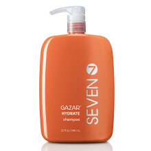 SEVEN Gazar Hydrate Moisture Shampoo, Djup återfuktande rengöring för torrt frizzigt hår